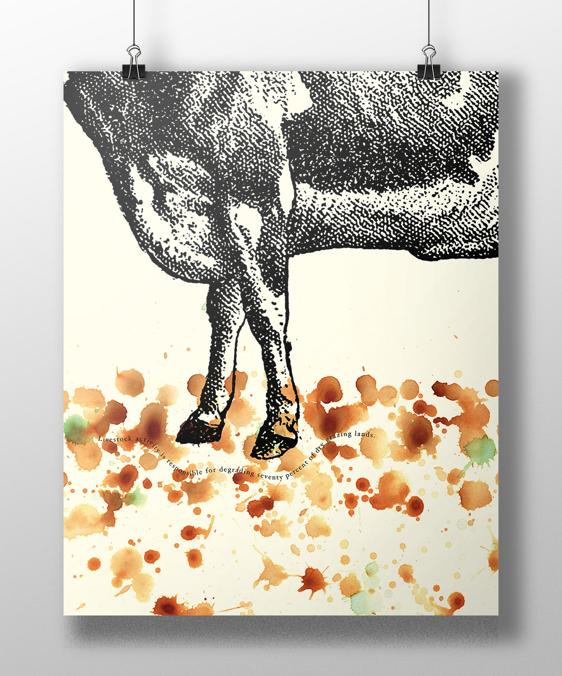 Sustainability Poster—Stomping Cow